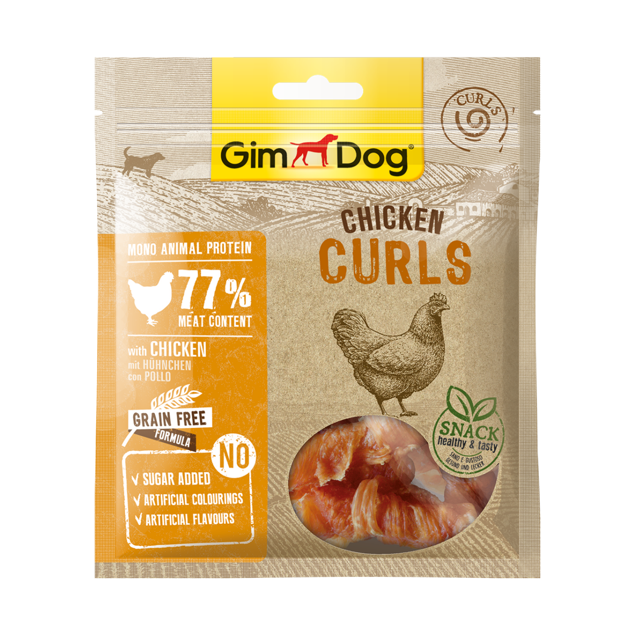 GimDog Curls Tavuklu 55 Gr