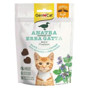 Gimcat Crunchy Snacks Duck & Catnip Tahılsız Kedi Ödülü 50 gr