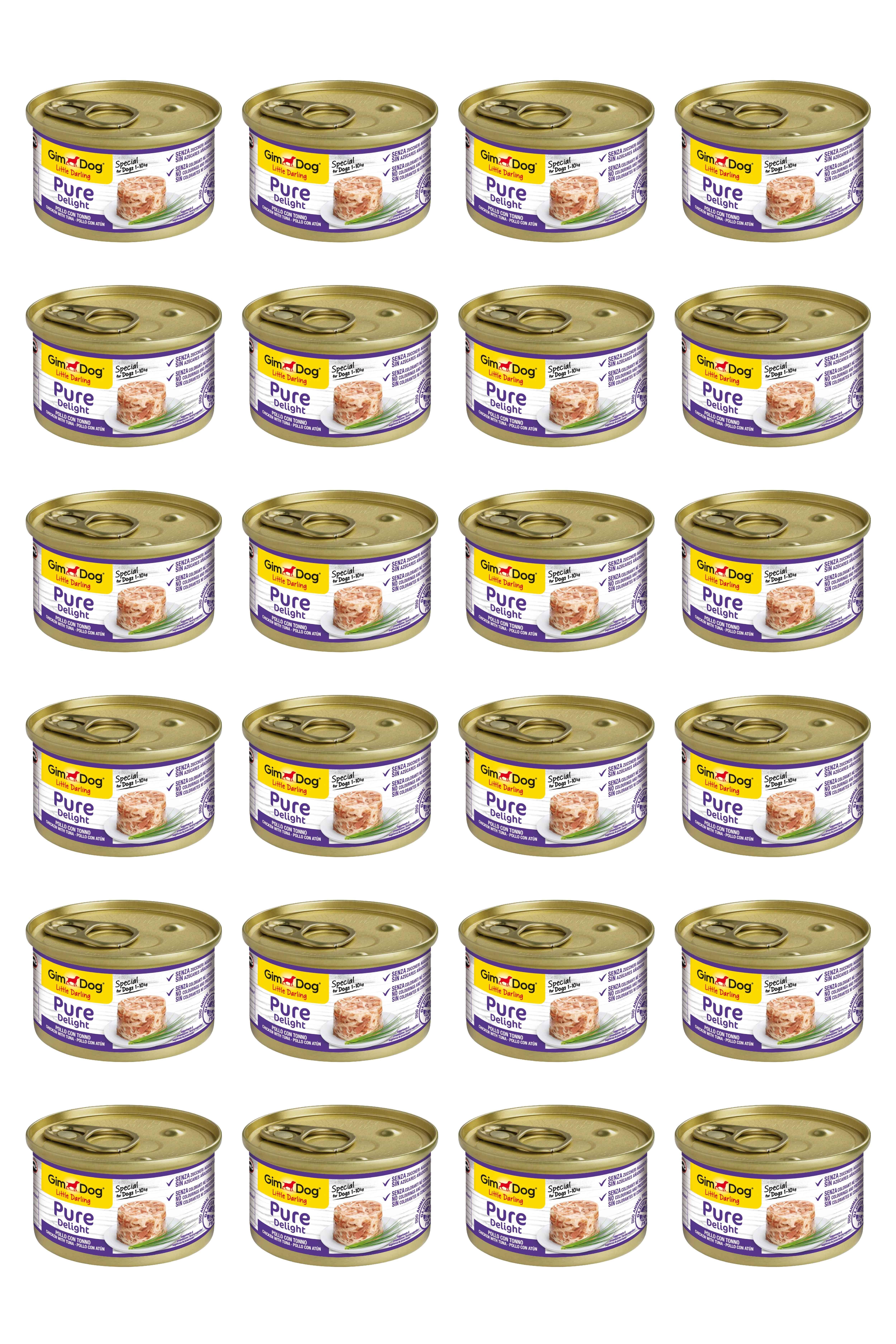 Gımdog Köpek TavukluTuna Balıklı Köpek Konserve 85grx24ad