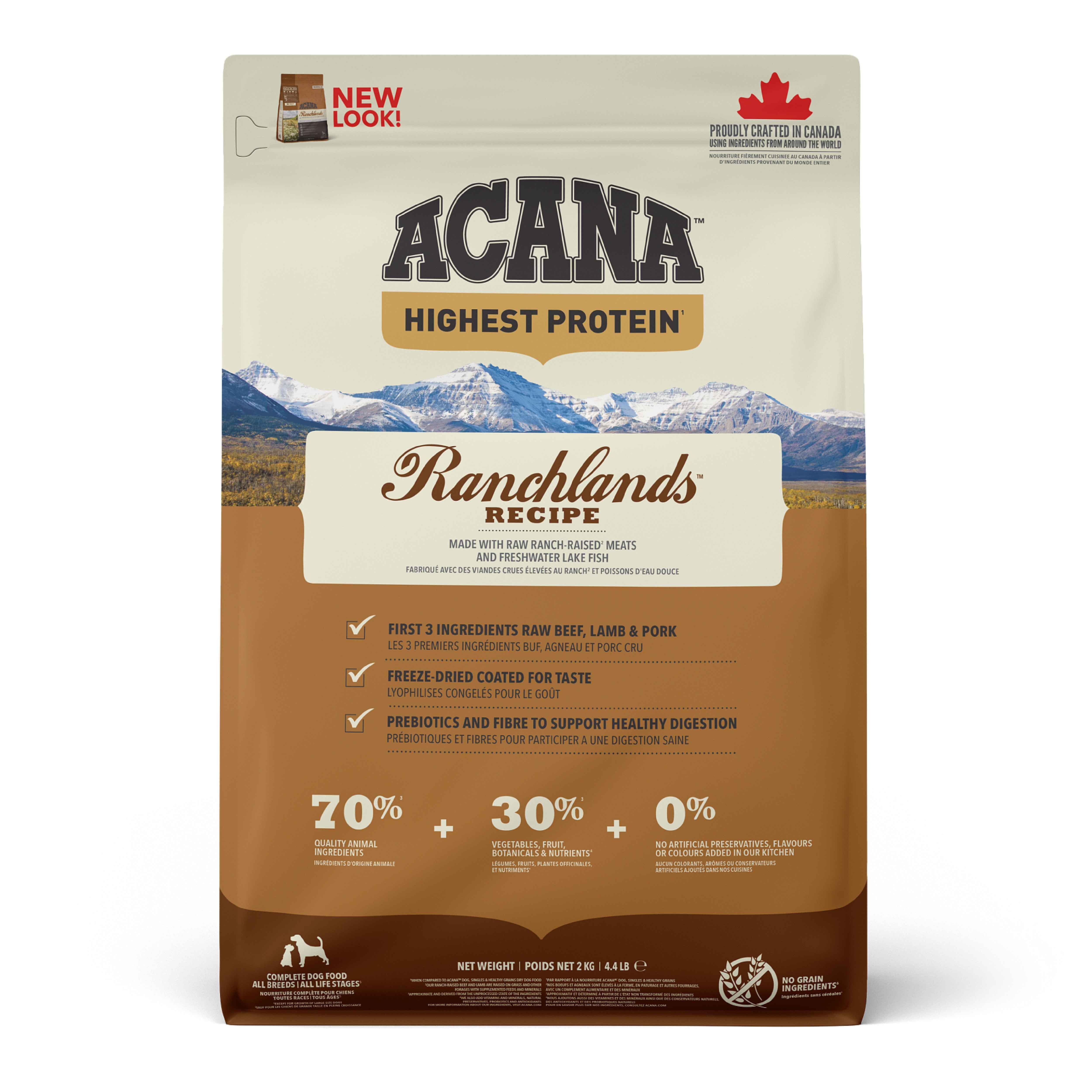 Acana Regionals  Ranchlands Köpek Maması 2 Kg