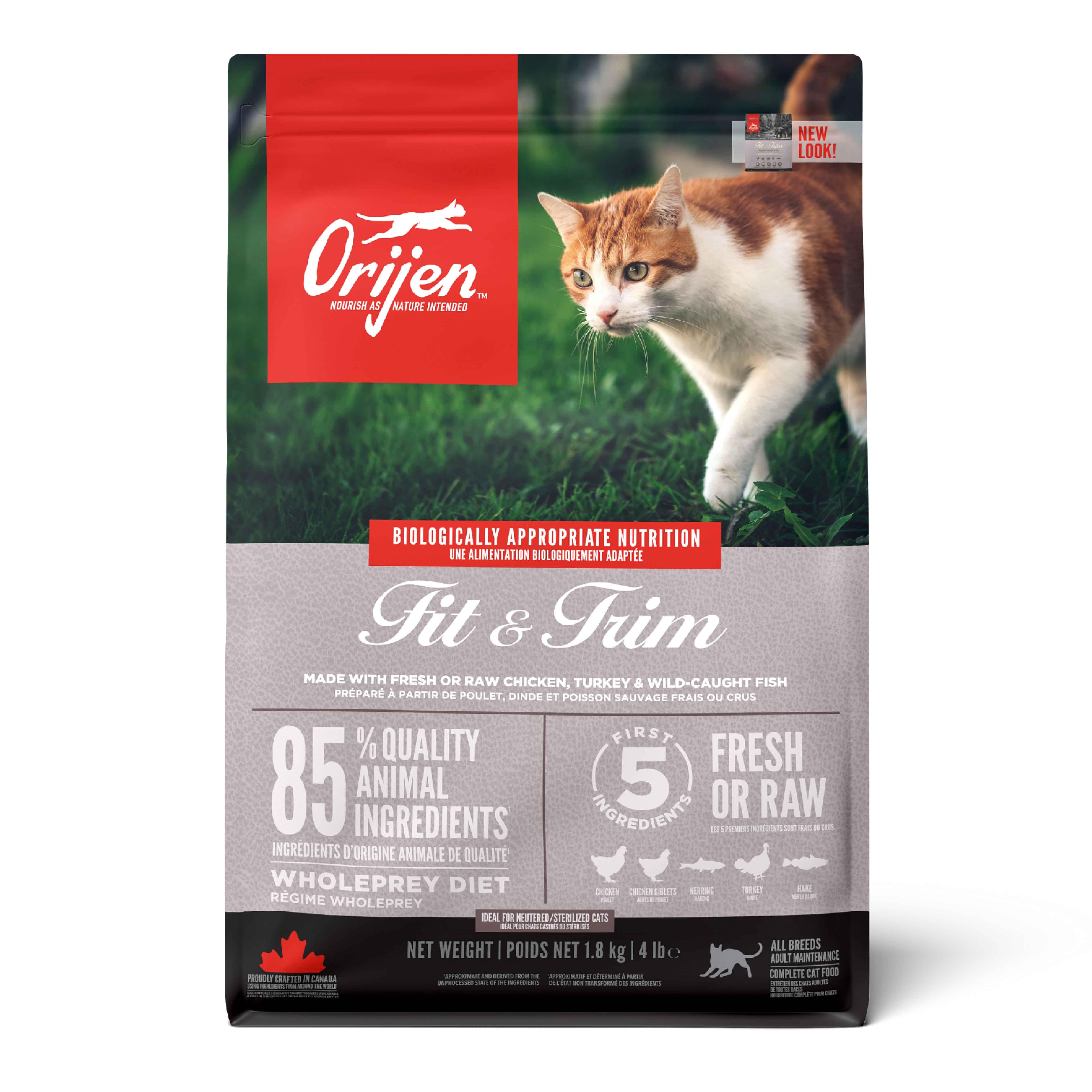 Orijen Fit & Trim Kedi Maması 1,8 Kg