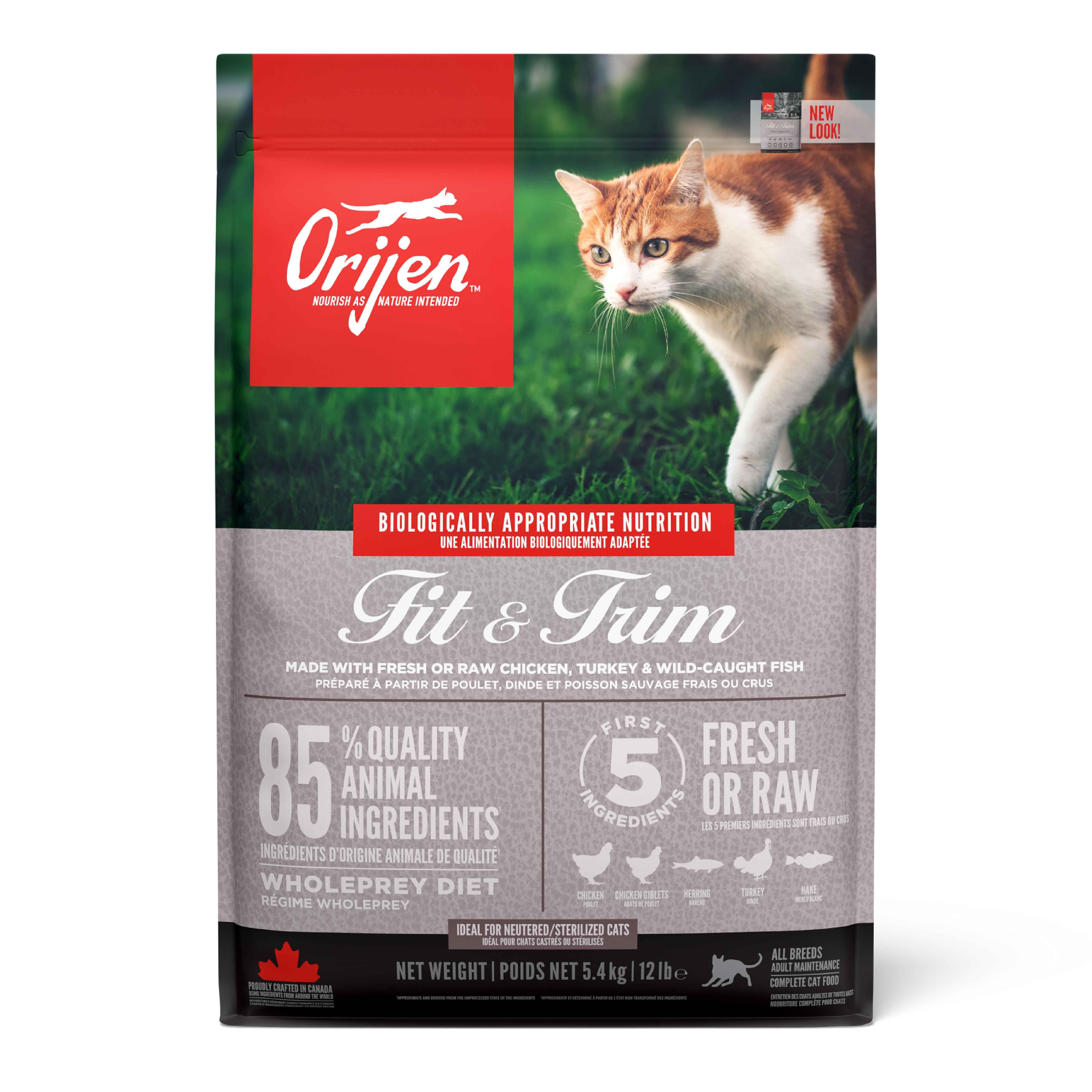Orijen Fit & Trim  Kilolu Kedi Maması 5,4 Kg