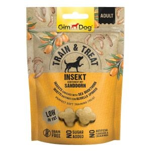 Gimdog Train&Treat Böcek ve Yer İğdesi Köpek Ödülü 125gr