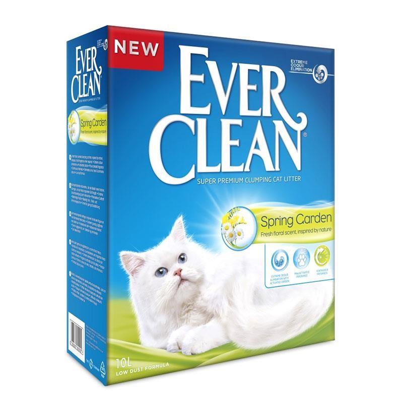 Ever Clean Spring Garden Çiçek Kokulu Topaklaşan Kedi Kumu 10 Lt