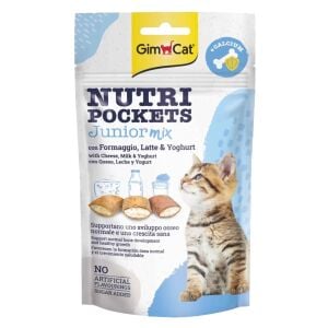 Gimcat Nutripockets Junior Mix Kedi Ödül Tableti 60Gr