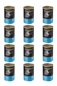 Challenge Somonlu Yetişkin Köpek Konservesi 400 gr X 12Adet