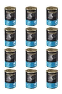Challenge Somonlu Yetişkin Köpek Konservesi 400 gr X 12Adet