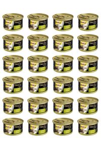 Gimcat Shinycat Tuna Balıklı Kedi Otlu Konserve Kedi Maması 70 gr x 24 Adet