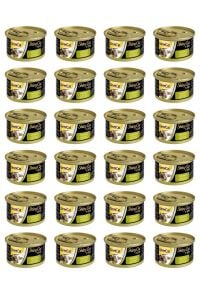 Gimcat Shinycat Tuna Balıklı Kedi Otlu Konserve Kedi Maması 70 gr x 24 Adet