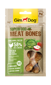 GimDog MeatBones Elmalı ve Lahanalı Tavuk 70 Gr