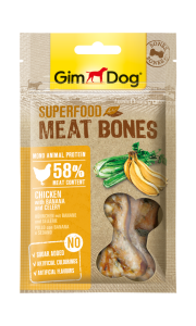 GimDog MeatBones Muzlu ve Kerevizli Tavuk 70 Gr