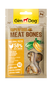 GimDog MeatBones Muzlu ve Kerevizli Tavuk 70 Gr