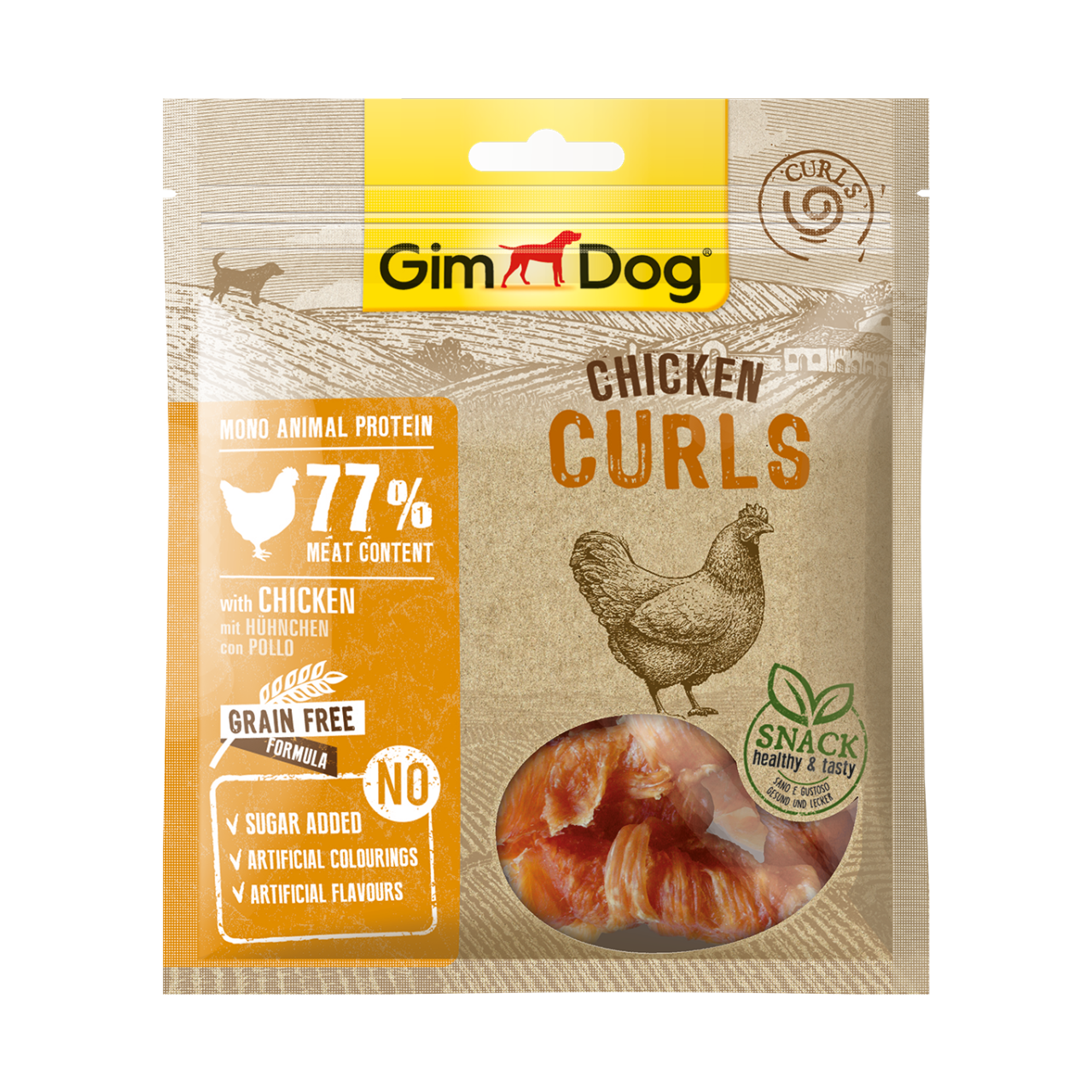 GimDog Curls Tavuklu 55 Gr