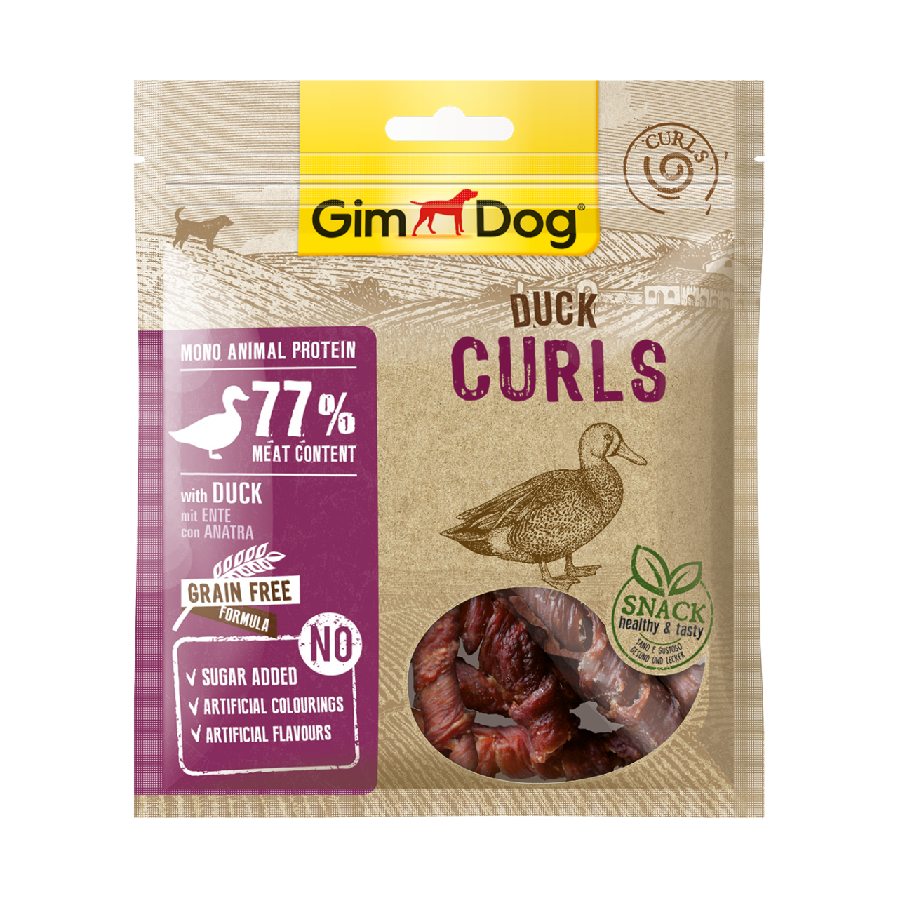 GimDog Curls Ördekli 55 Gr