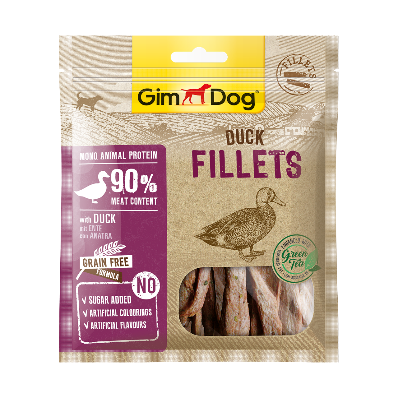 GimDog Fillets Ördekli 60 Gr