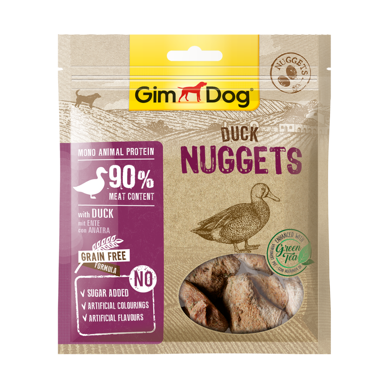 GimDog Nuggets Ördekli 55 Gr