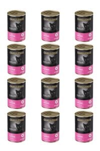 Challenge Tavuklu Yetişkin Köpek Konservesi 400 gr x 12 Adet