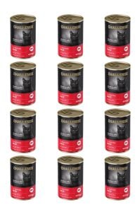 Challenge Sığır Etli Yetişkin Kedi Konservesi 400 grX12Adet
