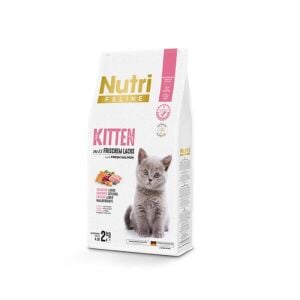 Nutri Feline Kitten Somonlu Düşük Tahıllı Yavru Kedi Maması 2 Kg