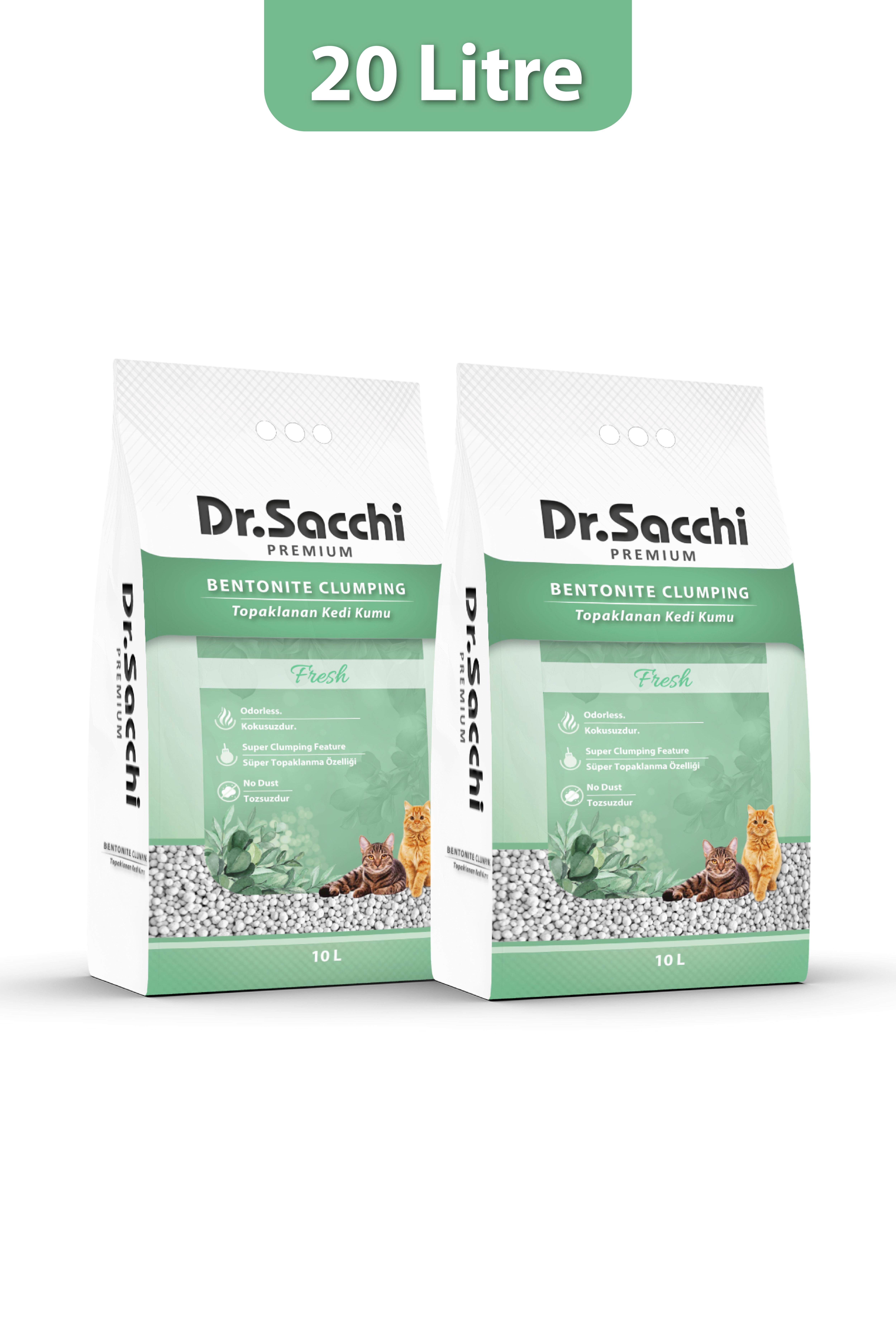 Dr. Sacchi Fresh Bentonit Kedi Kumu 10 LTX2AD
