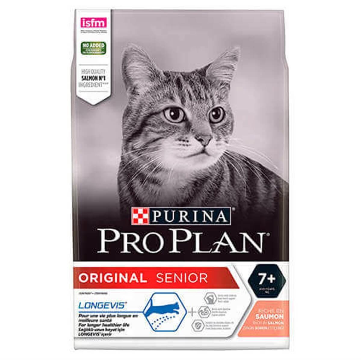Pro Plan Somonlu Senior+7 3 Kg Yaşlı Kuru Kedi Maması