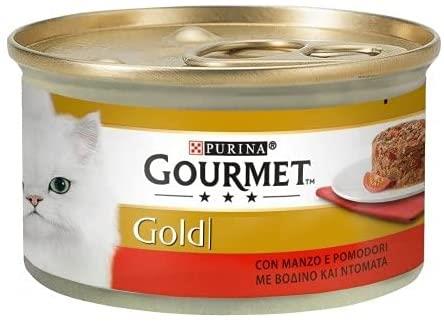 Gourmet Gold Savoury Cake Sığır Etli ve Domatesli 85gr x 24 Adet
