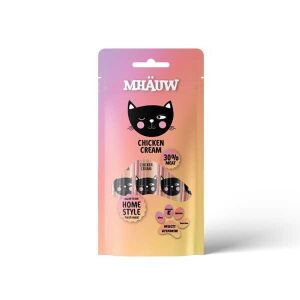 Mhauw Multivitamin Kremalı Sıvı Kedi Ödülü 15gr 4lü