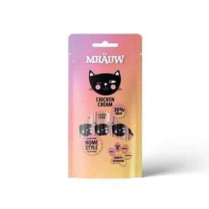Mhauw Multivitamin Kremalı Sıvı Kedi Ödülü 15gr 4lü