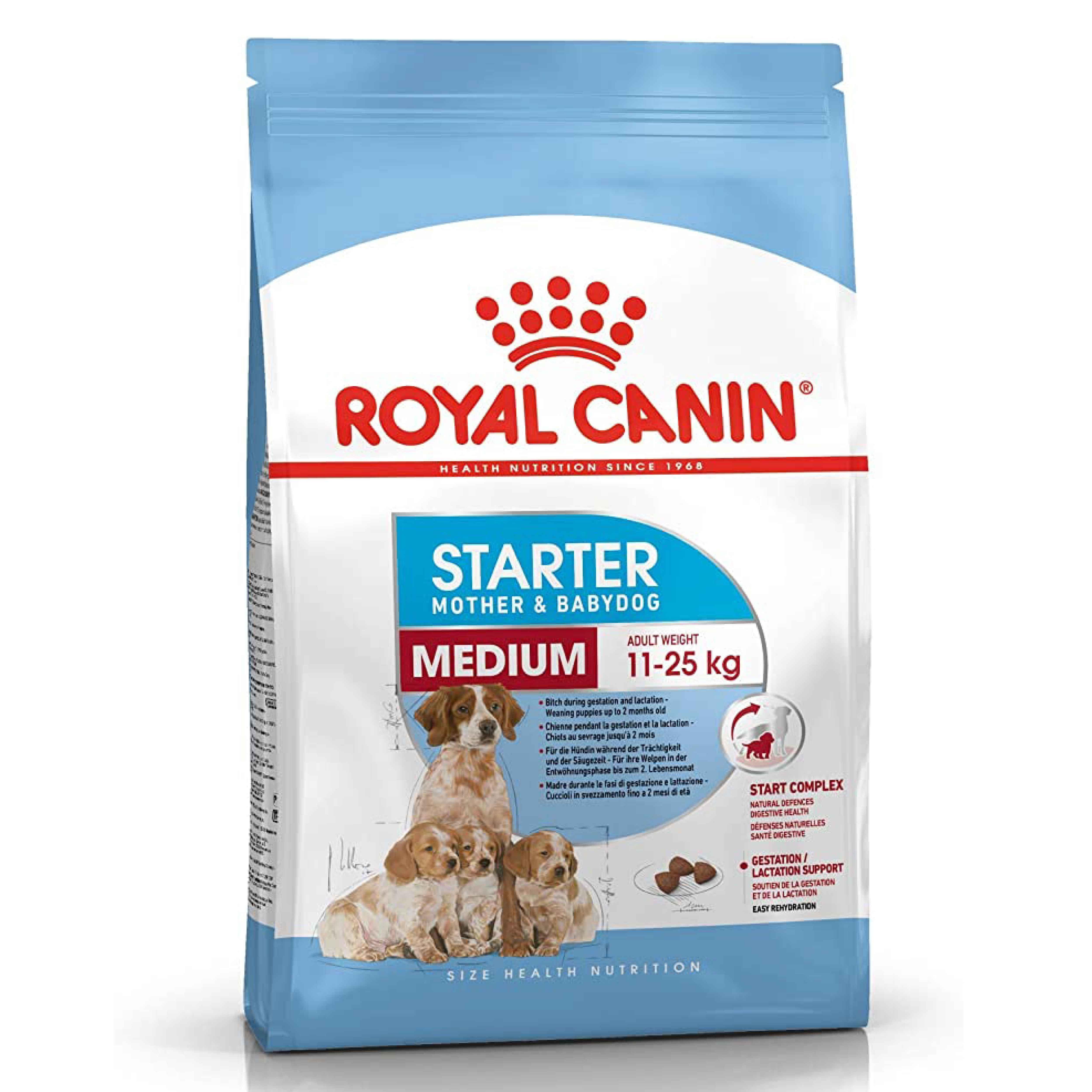 Royal Canin Köpek Maması Medium Starter 4 Kg