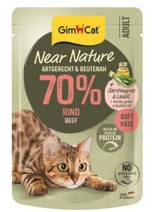 Gimcat Near Nature Sığır Etli 85 Gr
