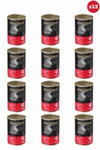 Challenge Sığır Etli Yetişkin Challenge Köpek Konservesi 400 gr x 12 Adet