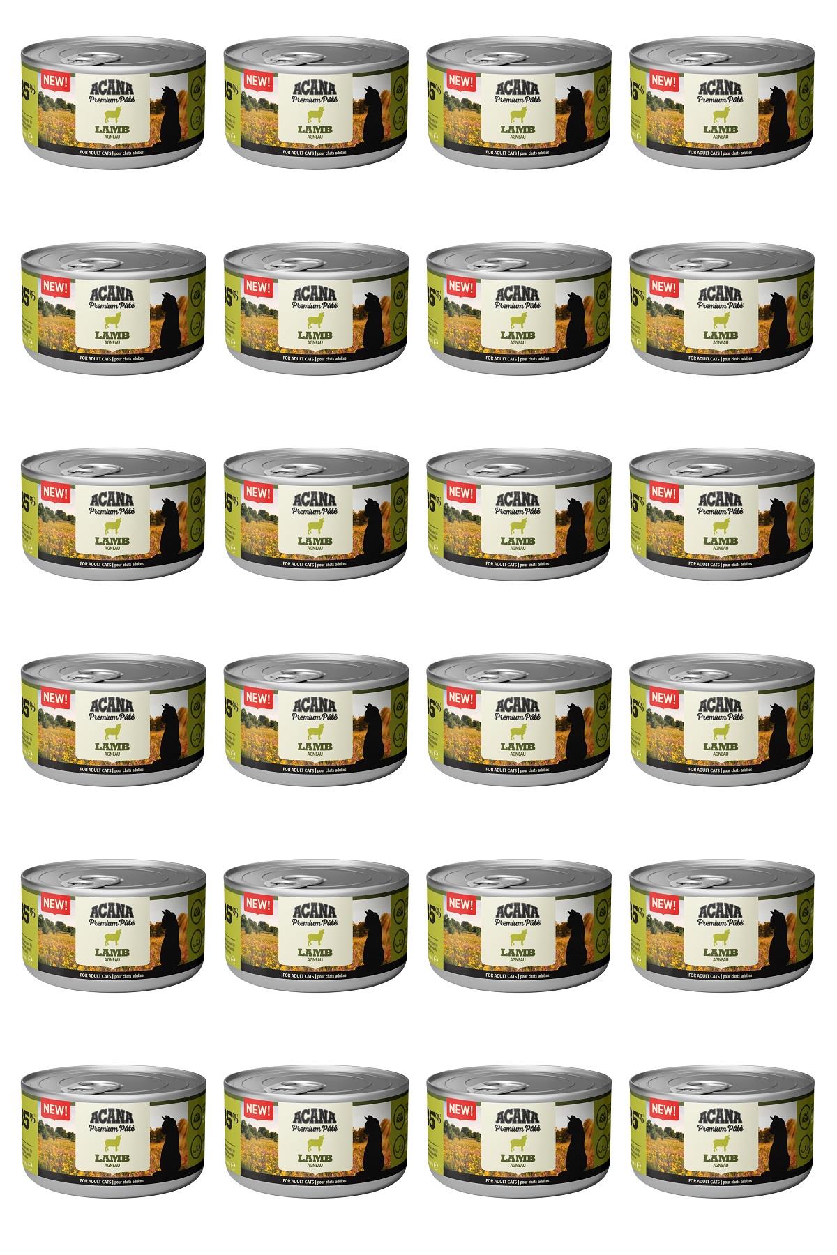 Acana Premium Pate (Ezme) Kuzu Etli Kedi Konservesi 85 Gr x 24 Adet