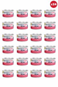 Gimcat Shinycat Jelly (Jöle içinde) Yengeçli Tavuklu Kedi Konservesi 70gr x 24 Adet