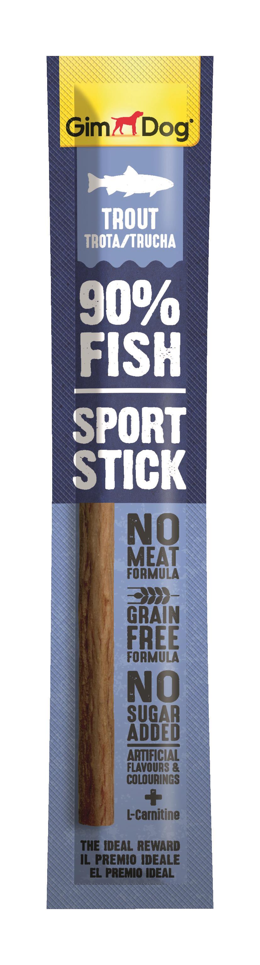 Gimdog Sportsticks Alabalıklı Tahılsız Köpek Ödül Çubuğu 12gr