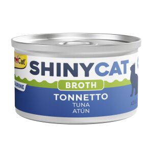Gimcat Shinycat Broth (Sos içinde) Ton Balıklı Kedi Konservesi 70gr
