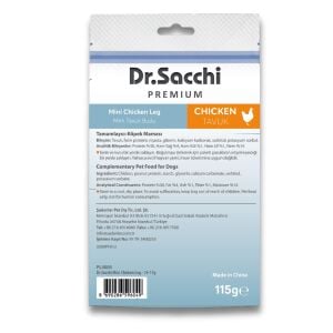 Dr.Sacchi Premium Mini Tavuk Butlu Tahılsız Köpek Ödülü 100 Gr