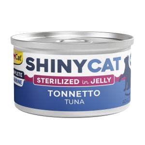 Gimcat Shinycat Jelly (Jöle içinde) Ton Balıklı Kısır Kedi Konservesi 70gr