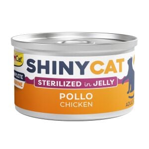 Gimcat Shinycat Jelly (Jöle içinde) Tavuklu Kısır Kedi Konservesi 70gr