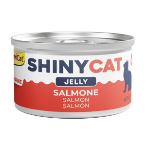 Gimcat Shinycat Jelly (Jöle içinde) Somon Balıklı Kedi Konservesi 70gr