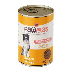 Pawmas Tavuklu Yetişkin Köpek Konservesi 400 gr