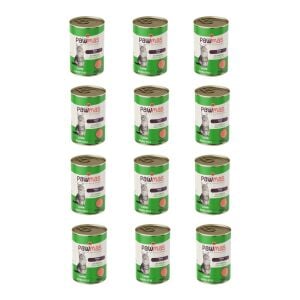 Pawmas pate kuzu etli yetişkin kedi konservesi 400 gr x 12adet