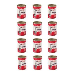 Pawmas pate sığır etli yetişkin kedi konservesi 400 gr x 12adet