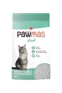 Pawmas Fresh Bentonit Kedi Kumu 10 Lt