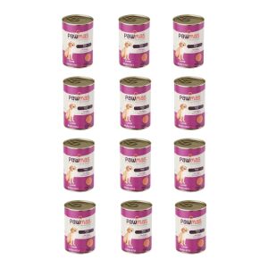 Pawmas pate kuzu etli yavru köpek konservesi 400 gr x 12adet