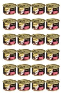 GimCat Shinycat  Tavuklu Yengeçli Konserve Kedi Maması 70 Gr x 24 Adet