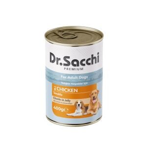 Dr.Sacchi Konserve Köpek Tavuk Etli 400gr