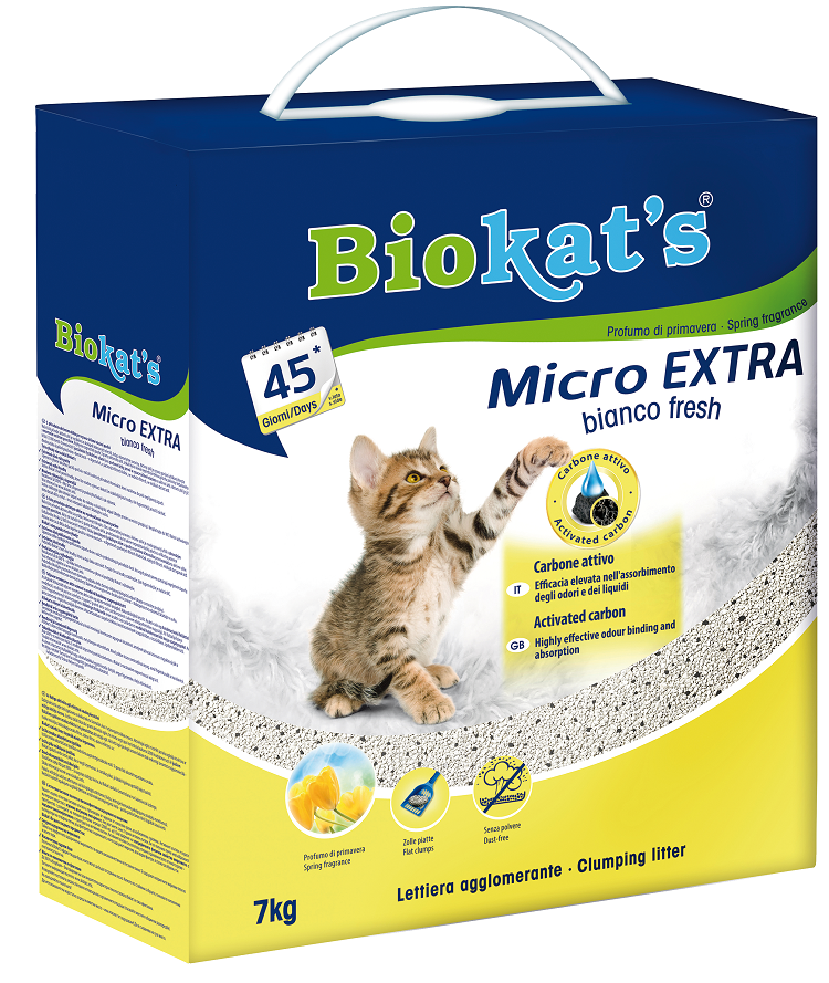 Biokats Micro Bianco  Extra Fresh  Kedi Kumu 7Kg