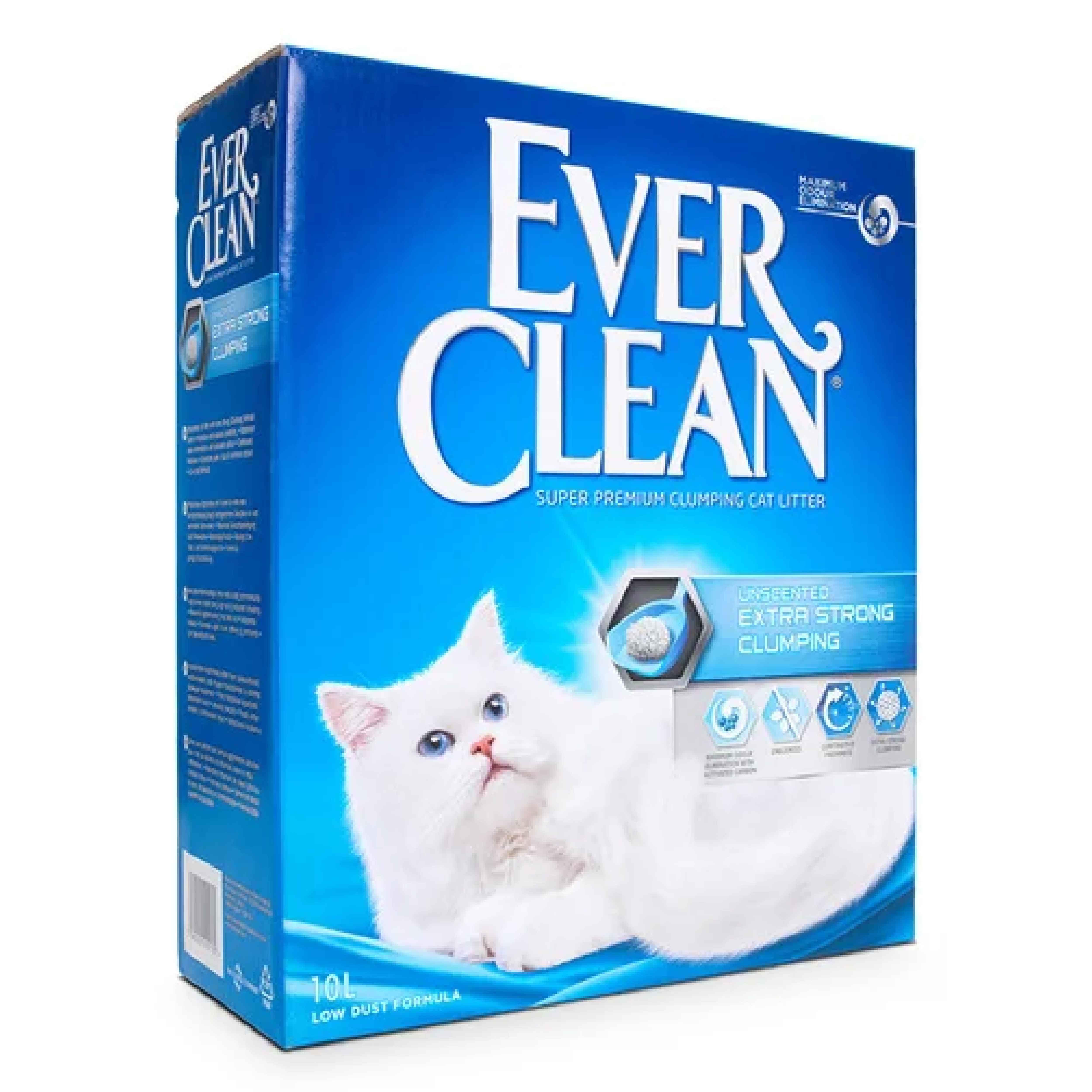 Ever Clean Extra Strength Ekstra Güçlü Kokusuz Topaklanan Kedi Kumu 10lt