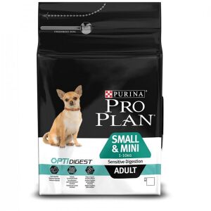 Pro Plan Opti Digest Adult Small&Mini Sensitive Kuzulu Etli Küçük Irk Yetişkin Köpek Maması 3 Kg