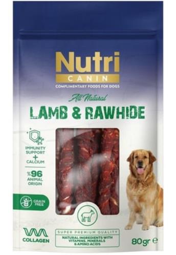 Nutri Canin Kuzu Eti Sarılı Kemik Small 80 Gr